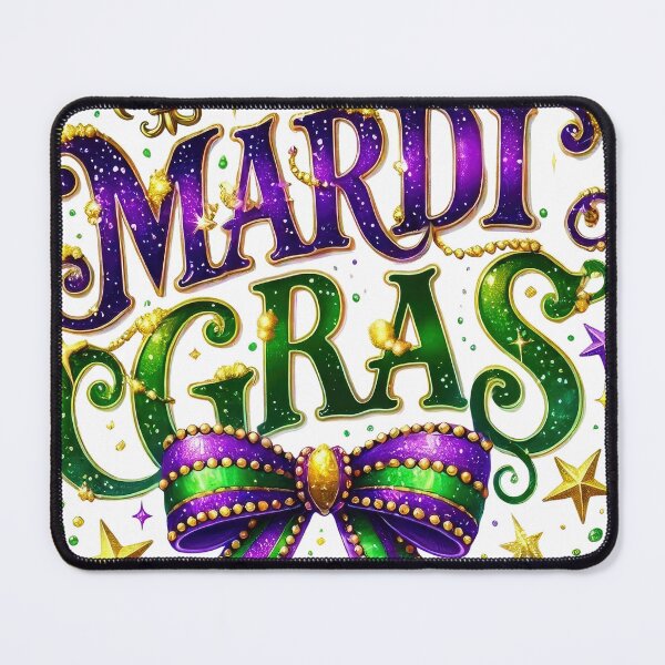 Item preview, Mardi Gras Parade Shirt – Fat Tuesday Purple Green Gold Festival Tee | New Orleans Carnival Vibes designed and sold by Inkvado.