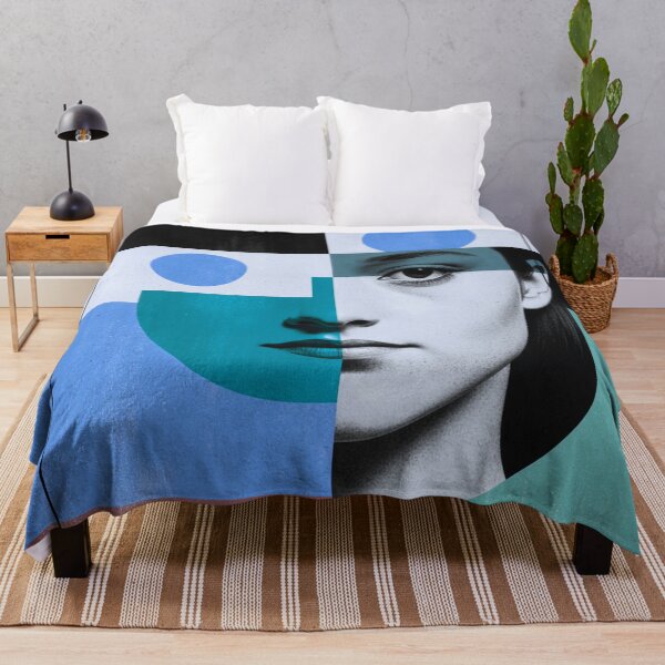 Item preview, Dual Identity – Geometric Female Portrait designed and sold by joycrysstudio.