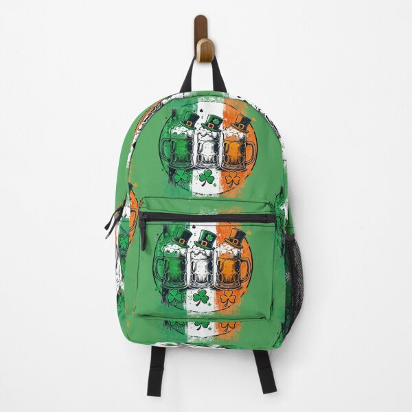 Item preview, Green White Orange Cheers – Irish Beer Celebration designed and sold by Szpaku desart .