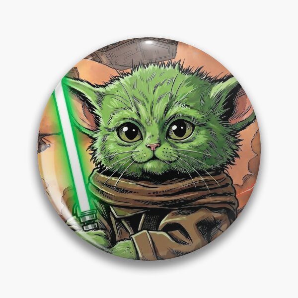 Item preview, Yoda Kitten Jedi Master on Battlefield designed and sold by Mistermike248.