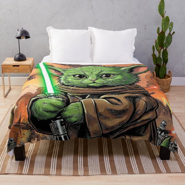 Item preview, Yoda Kitten Jedi Master on Battlefield designed and sold by Mistermike248.