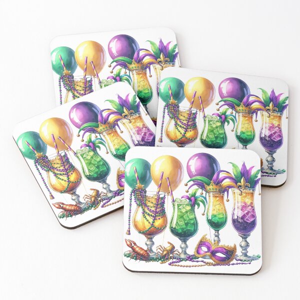 Item preview, Let the Good Times Roll Mardi Gras Shirt – Carnival Celebration Tee in Purple Green Gold designed and sold by Inkvado.