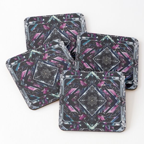 Item preview, Glitch Core: Fuchsia-Glazed Architecture designed and sold by mxztar.