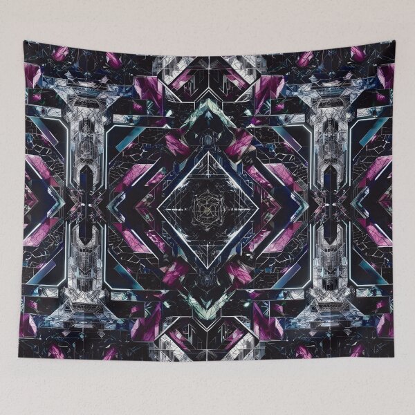 Item preview, Glitch Core: Fuchsia-Glazed Architecture designed and sold by mxztar.