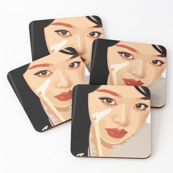 Item preview, Wonyoung of IVE in a stunning vector digital portrait. designed and sold by Aome22.