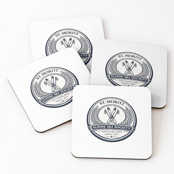 Item preview, St. Moritz Alpine Ski Society designed and sold by CLOUTKULT.