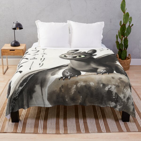 Item preview, Toothless Sumi-e  designed and sold by AnimeArsenalPrints.