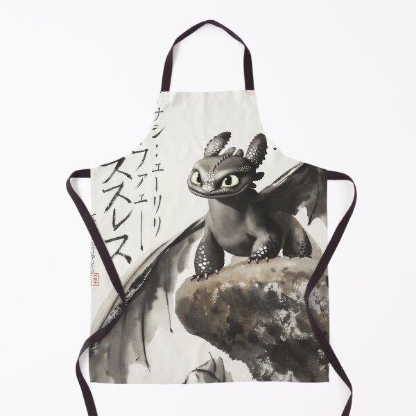 Item preview, Toothless Sumi-e  designed and sold by AnimeArsenalPrints.