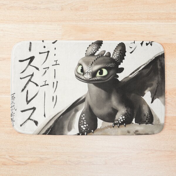 Item preview, Toothless Sumi-e  designed and sold by AnimeArsenalPrints.