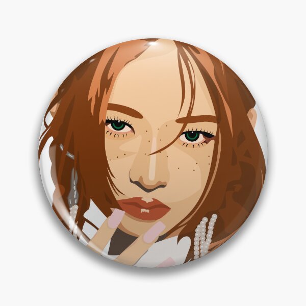 Item preview, Rei of IVE in a stunning vector digital portrait. designed and sold by Aome22.
