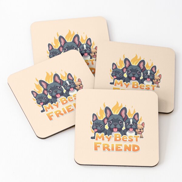 Item preview, My Best Friend Frenchie or Cute French Bulldog designed and sold by PriyaMagic.