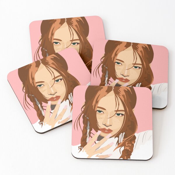 Item preview, Rei of IVE in a stunning vector digital portrait. designed and sold by Aome22.