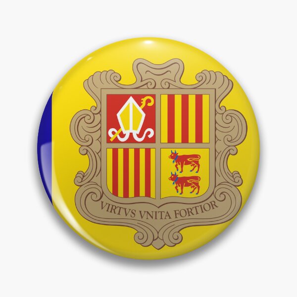 Item preview, Classic Andorra National Flag - Principality of Andorra Pride designed and sold by NTGUILTY.