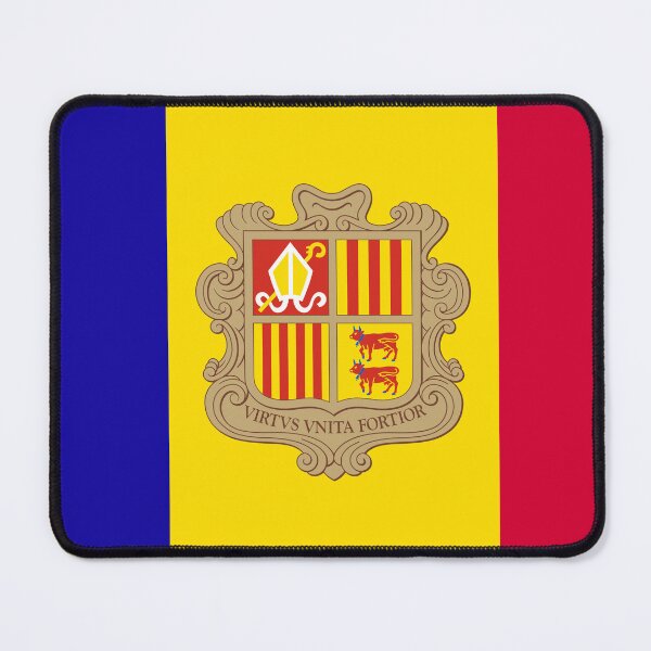 Item preview, Classic Andorra National Flag - Principality of Andorra Pride designed and sold by NTGUILTY.