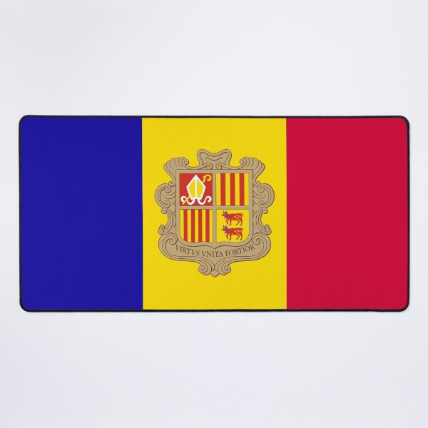 Item preview, Classic Andorra National Flag - Principality of Andorra Pride designed and sold by NTGUILTY.