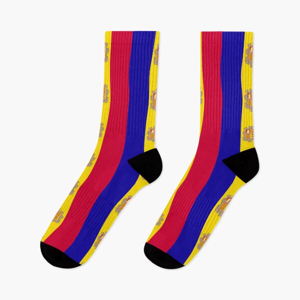Item preview, Classic Andorra National Flag - Principality of Andorra Pride designed and sold by NTGUILTY.