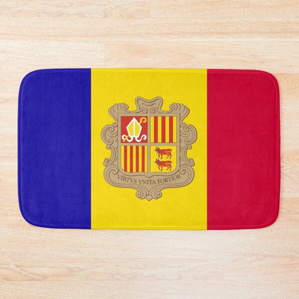 Item preview, Classic Andorra National Flag - Principality of Andorra Pride designed and sold by NTGUILTY.