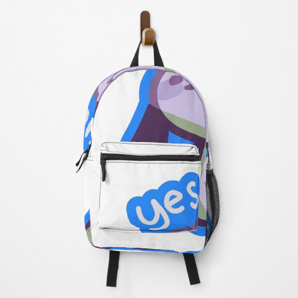 Item preview, Purple Puppy "Yes You!" Sticker - Retro Pop Art Aesthetic designed and sold by PaintKat.