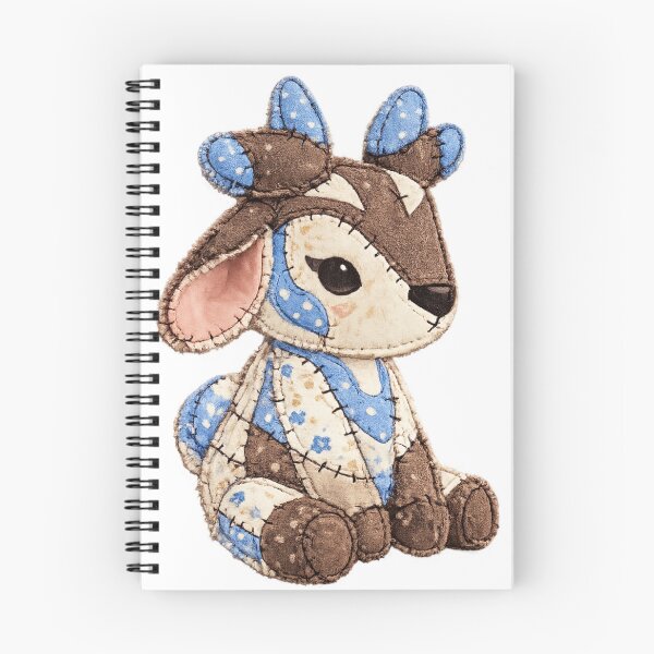 Item preview, Palia Inspired Proudhorned Sernuk Plush Patchwork Design designed and sold by WitchSoul.