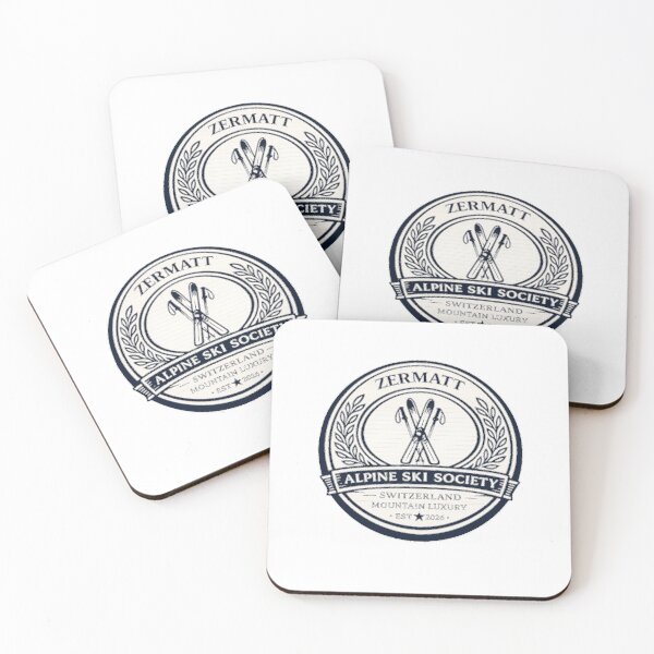 Item preview, Vintage Zermatt Switzerland Ski Society Badge designed and sold by CLOUTKULT.