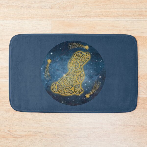 Item preview, Celestial Dog Galaxy Stars Magical Design designed and sold by 3DDesignSpot.