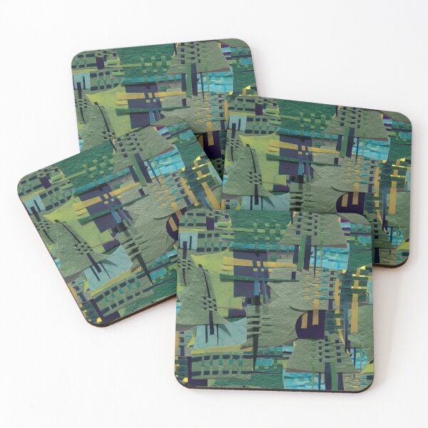 Item preview, The Abstract Quilt- Paper Collage designed and sold by adel8ide.