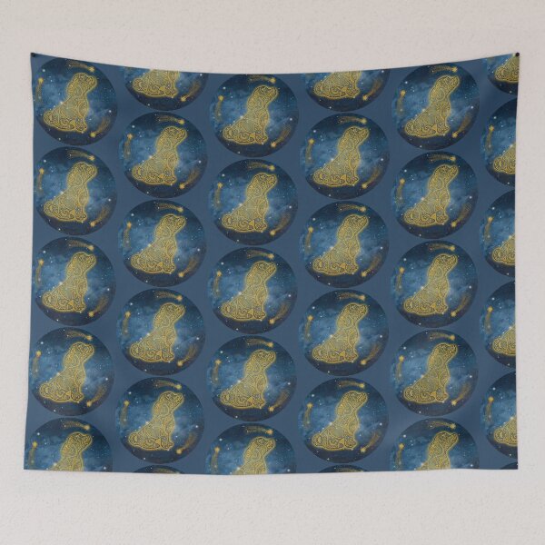 Item preview, Celestial Dog Galaxy Stars Magical Design designed and sold by 3DDesignSpot.