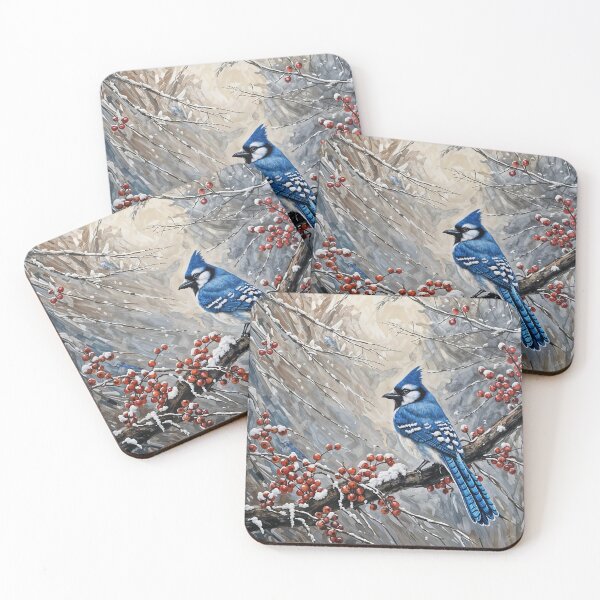 Item preview, Observe The Birds , Bluejay designed and sold by IvaRenee.