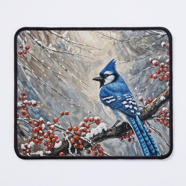Item preview, Observe The Birds , Bluejay designed and sold by IvaRenee.