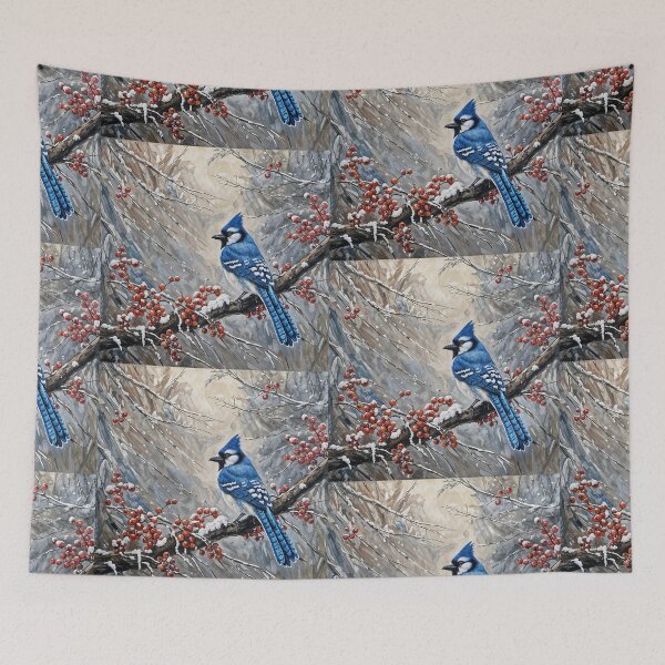 Item preview, Observe The Birds , Bluejay designed and sold by IvaRenee.