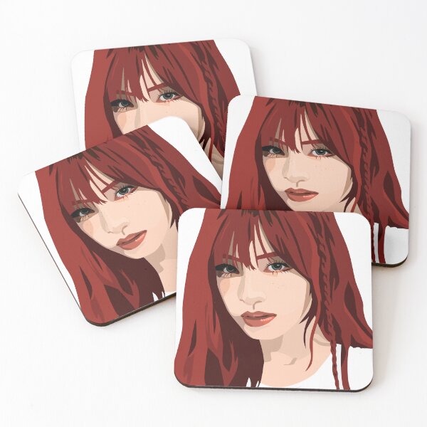 Item preview, Liz of IVE in a stunning vector digital portrait. designed and sold by Aome22.