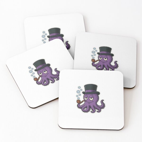 Item preview, The Great Purple Octopus designed and sold by sczahra.