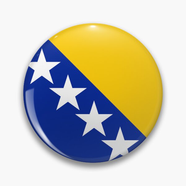 Item preview, Classic Bosnia and Herzegovina National Flag - BiH Pride designed and sold by NTGUILTY.