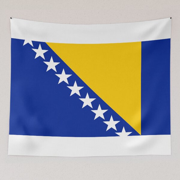 Item preview, Classic Bosnia and Herzegovina National Flag - BiH Pride designed and sold by NTGUILTY.