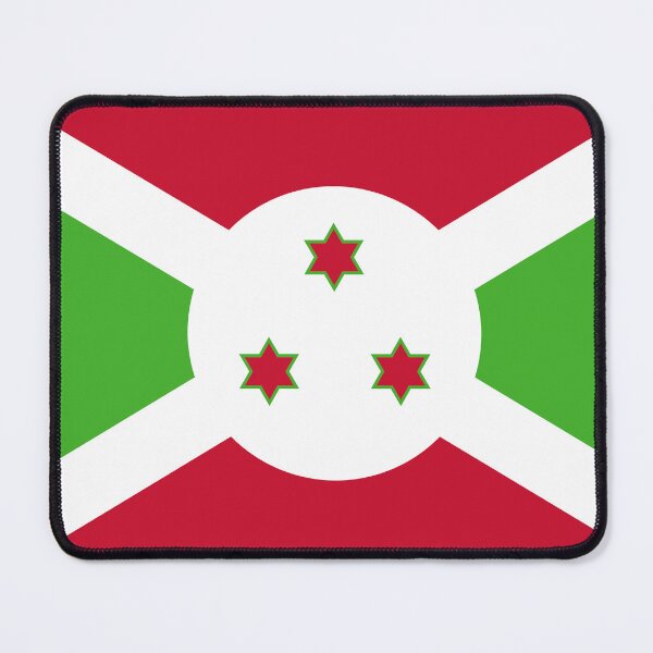 Item preview, Classic Burundi National Flag - Republic of Burundi Pride designed and sold by NTGUILTY.