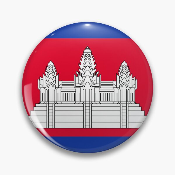 Item preview, Classic Cambodia National Flag - Kingdom of Cambodia Pride designed and sold by NTGUILTY.
