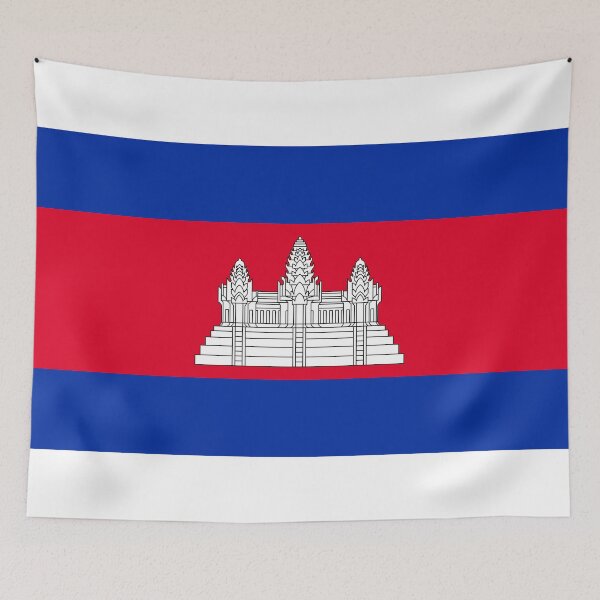 Item preview, Classic Cambodia National Flag - Kingdom of Cambodia Pride designed and sold by NTGUILTY.