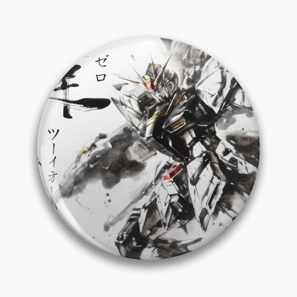 Item preview, Wing Gundam Zero Sumi-e  designed and sold by AnimeArsenalPrints.