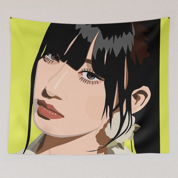 Item preview, Leeseo of IVE in a stunning vector digital portrait. designed and sold by Aome22.