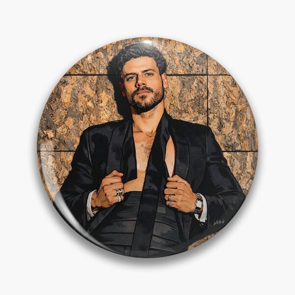 Item preview, François Arnaud posing (fan art) designed and sold by PopCultureAndStuff.