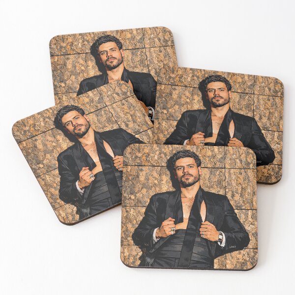 Item preview, François Arnaud posing (fan art) designed and sold by PopCultureAndStuff.