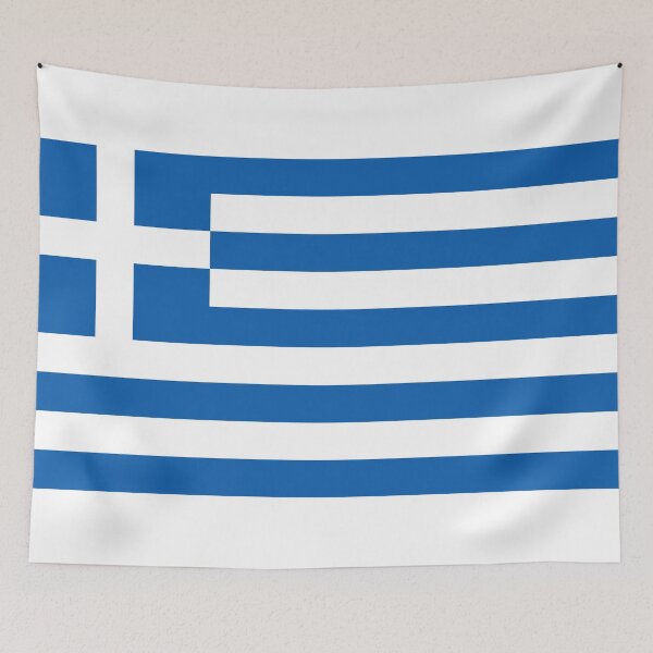 Item preview, Classic Greece National Flag - Hellenic Republic Pride designed and sold by NTGUILTY.