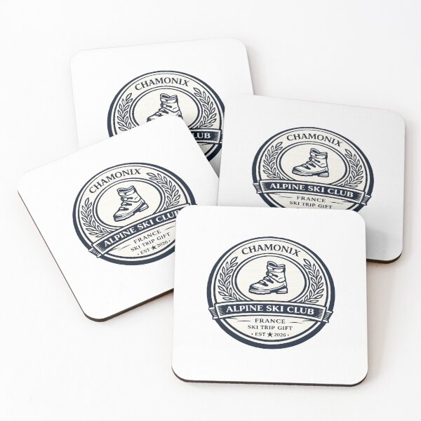 Item preview, Vintage Chamonix France Ski Club Badge | Retro Alpine Crest designed and sold by CLOUTKULT.