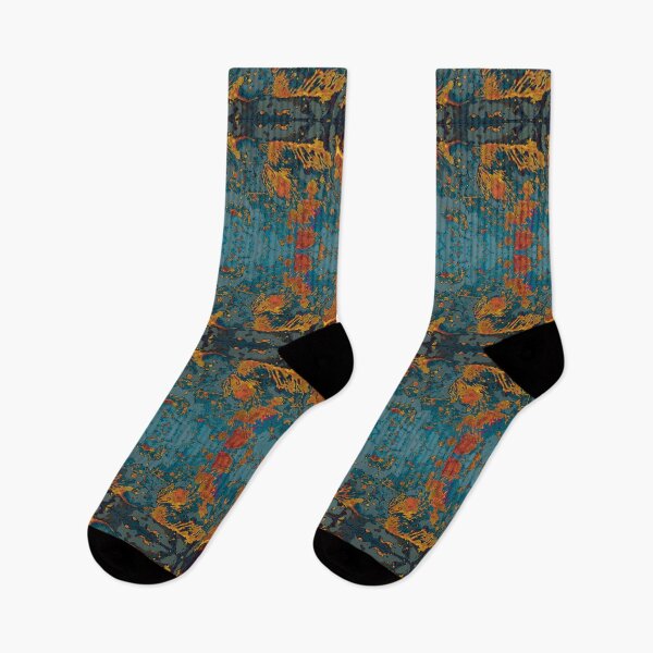 Item preview, The Spindles- Art Deco Flames designed and sold by adel8ide.