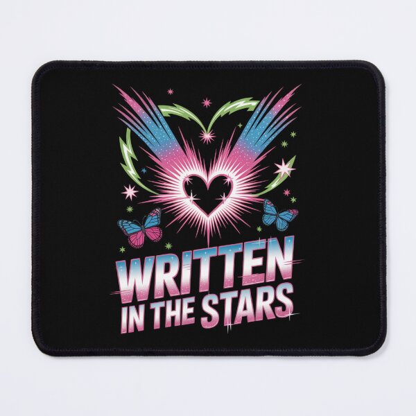 Item preview, Written In The Stars Lightning Heart Butterfly Retro Valentine's Day designed and sold by DarylWelsh2024.