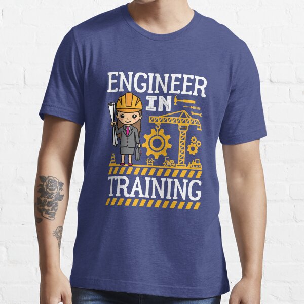 Engineer In Training Kids STEM Gifts Girls Essential T-Shirt