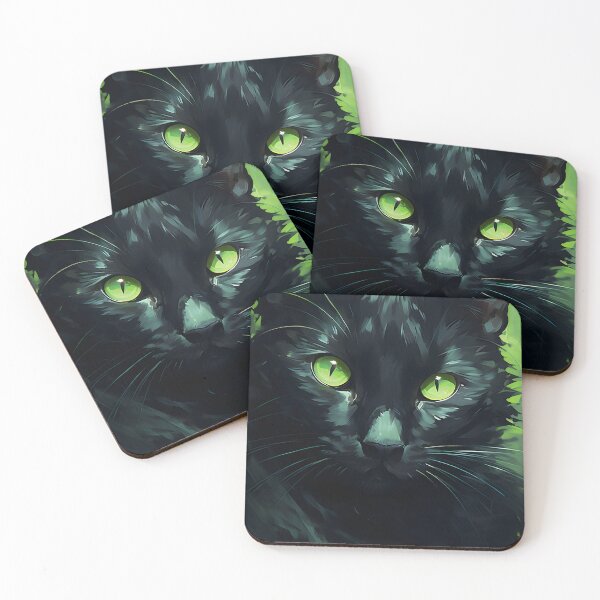Item preview, Black Cat: Emerald Gaze in the Darkness designed and sold by Hipatye26.