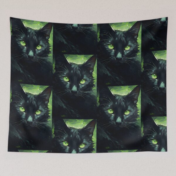 Item preview, Black Cat: Emerald Gaze in the Darkness designed and sold by Hipatye26.