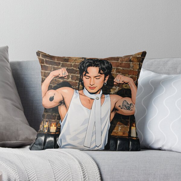 Item preview, Hudson Williams from Heated Rivalry and his muscles (fan art) designed and sold by PopCultureAndStuff.