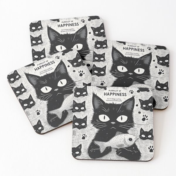 Item preview, Purrsuit Of Happiness - Cat designed and sold by owi-art.